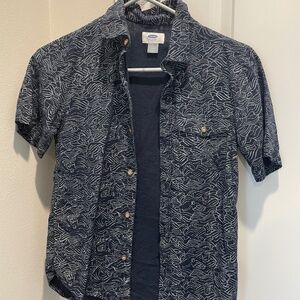 Boys short sleeve button up